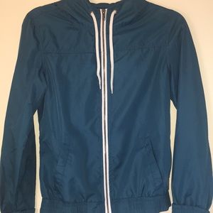 Zip up wind breaker